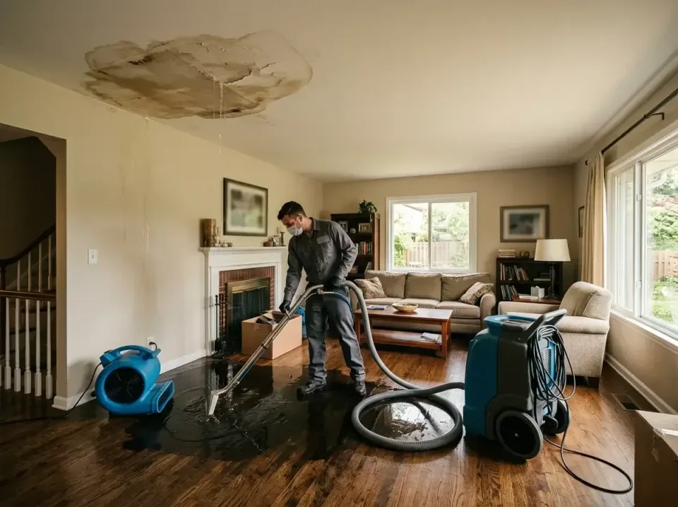attic-pipe-burst-ceiling-drip-008 — frequently asked questions, Water Damage Restoration & Carpet Care in Bound Brook, NJ